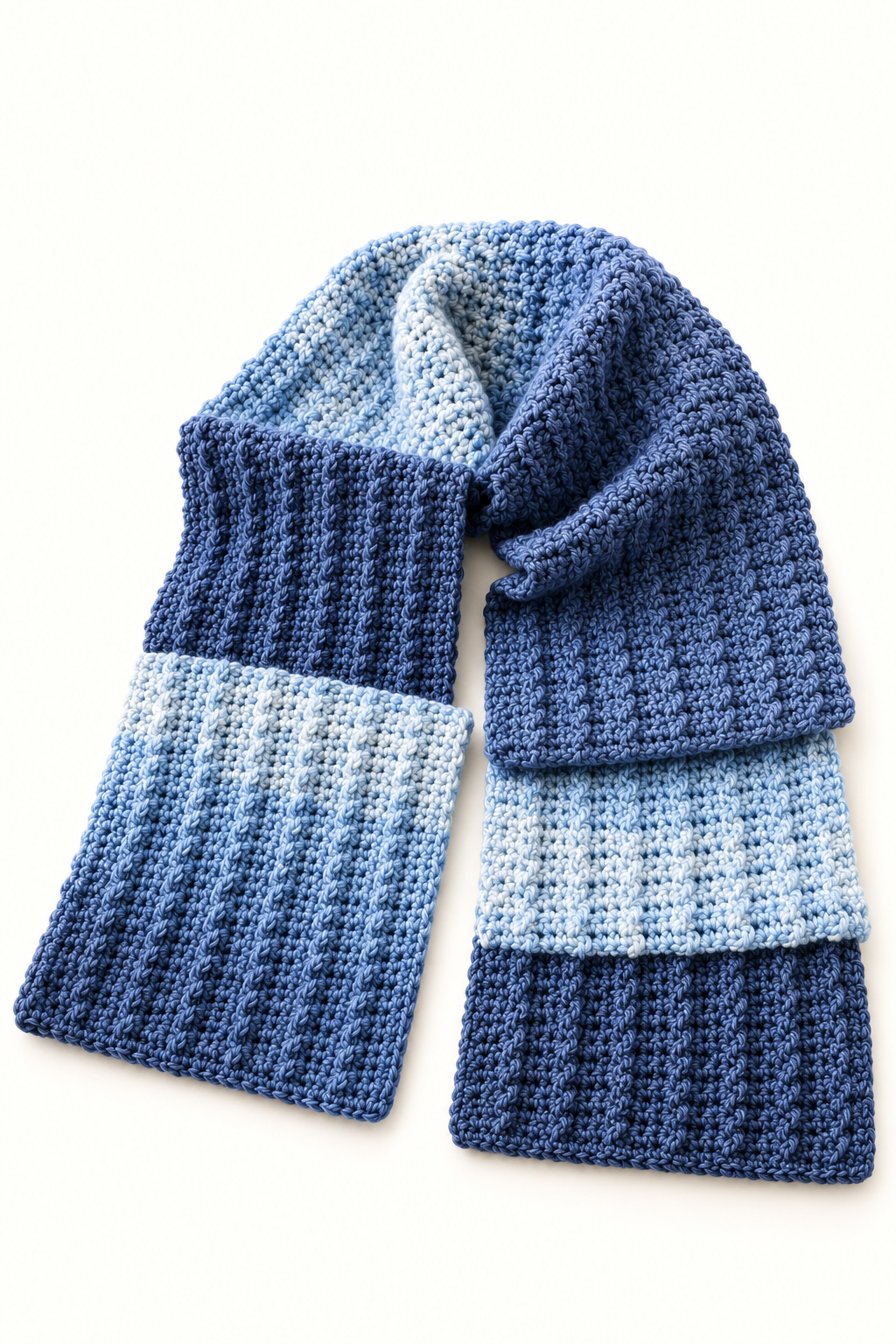 Handmade Winter Crochet Scarf