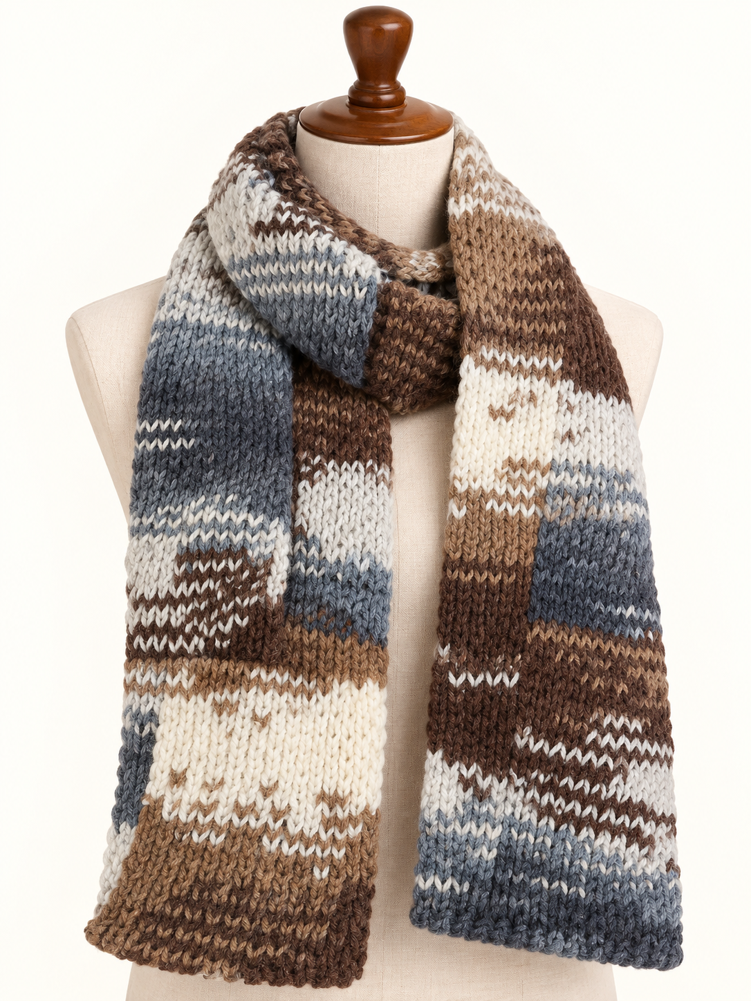 Handmade Winter Crochet Scarf
