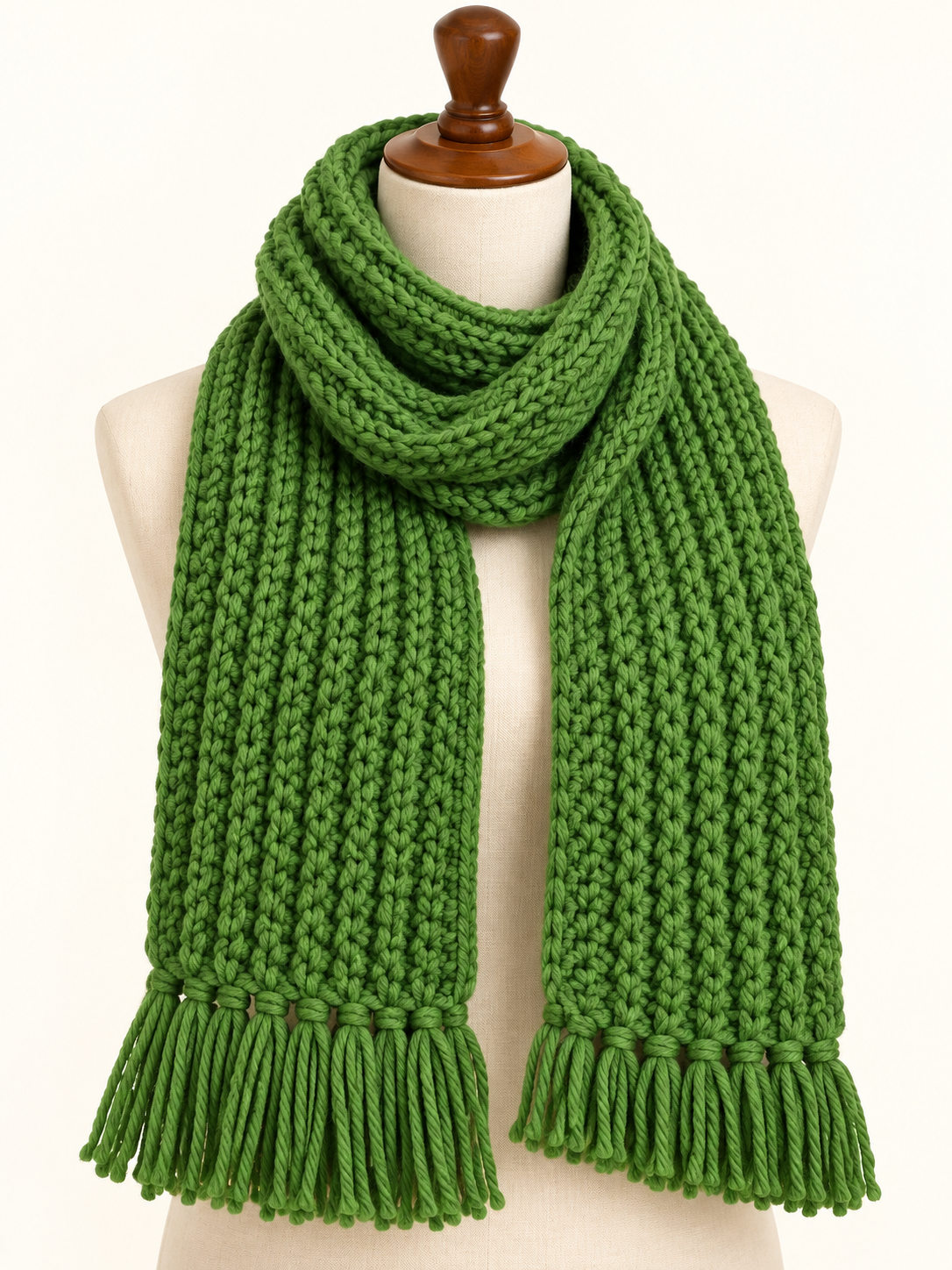 Handmade Winter Crochet Scarf