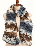 Handmade Winter Crochet Scarf