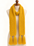 Handmade Winter Crochet Scarf