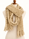 Handmade Winter Crochet Scarf