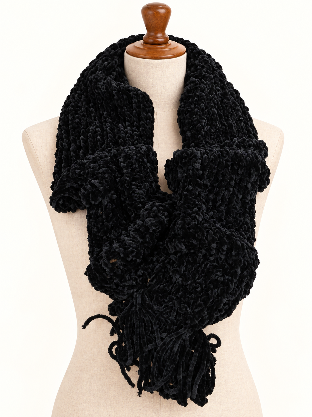 Handmade Winter Crochet Scarf